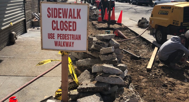 sidewalk repair service staten island